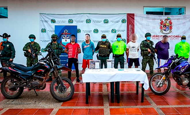 Capturados mediante allanamientos 