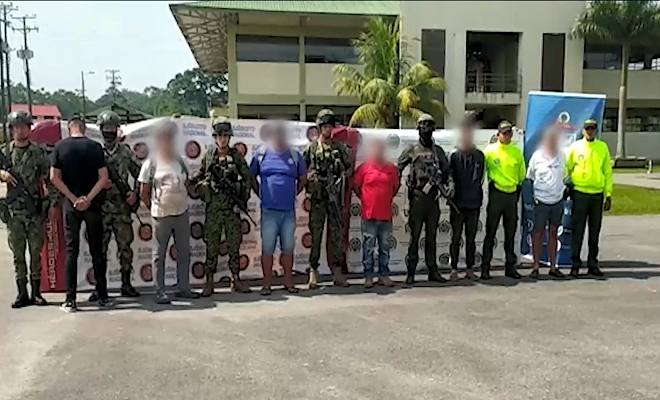 Capturados por minería ilícita 