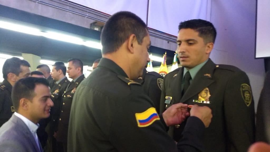 Ceremonia de celebración de aniversario 36 de la Policía Metropolitana del Valle de Aburrá