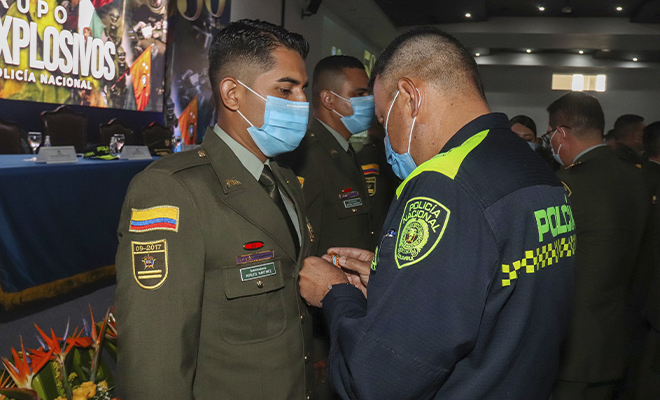 La Policía Nacional de Colombia llevará a cabo el Primer Congreso Internacional de Técnicos en Explosivos