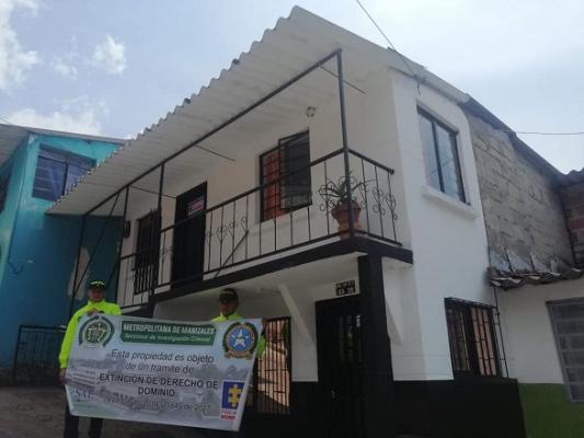 aplicaron medidas cautelares de derecho de extinción de dominio