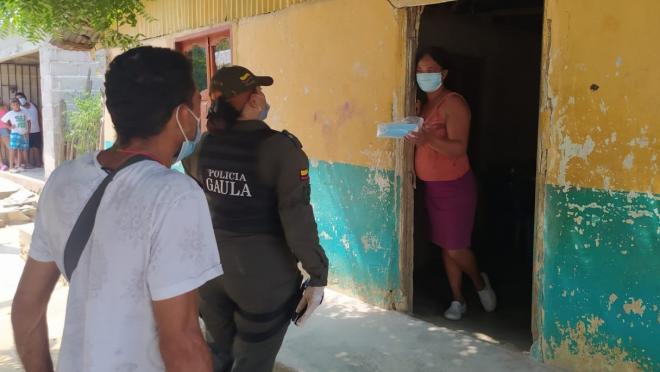 campaña-entrega de tapabocas-controles al cumplimiento de medidas coronavirus-covid 19-prevencion-magdalena