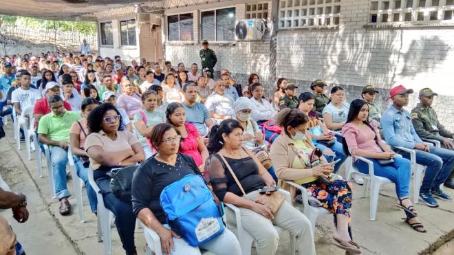 Asistencia de las diferentes autoridades indígenas, consejos comunitarios y juntas directivas comunales