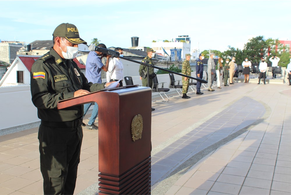 El Departamento Archipiélago cuenta con nuevo comándate de la Policía Nacional