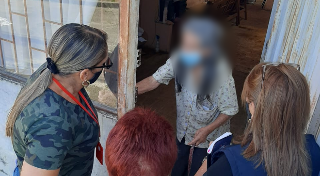 En Villamaría una mujer de 79 años se encontraba en condiciones “infrahumanas”, y grave estado de salud