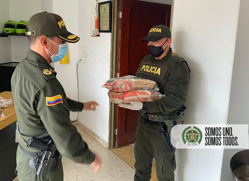 Actividad en beneficio de los policías en Anzoátegui.