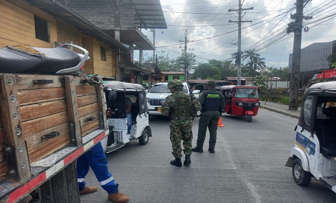  Despliegue de la policía nacional