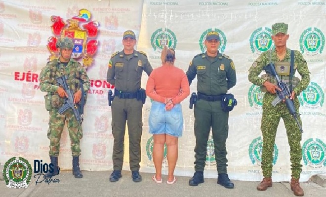 Capturada por el delito de lesiones personales