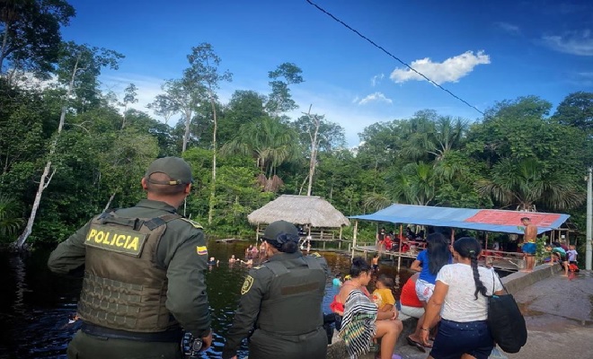 Actividades de prevención, vigilancia y control a los caños de Inírida