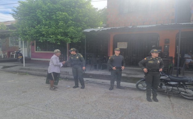   Con más de 200 uniformados, la Policía Tolima refuerza la seguridad en la jornada electoral en el municipio de Coyaima