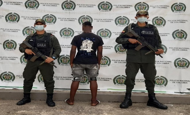 Caen dos integrantes de grupo de delincuencia común organizado en Quibdó