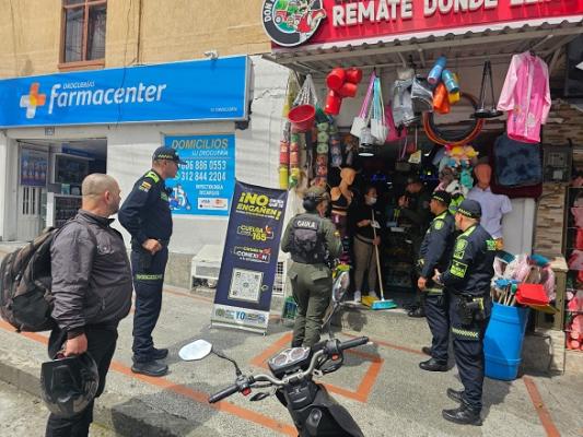 actividades implementadas por el grupo GAULA contra la extorsión en Manizales