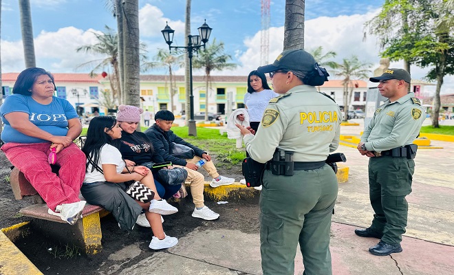 Gran cantidad de visitantes fueron impactados con las campañas de sensibilización en sitios emblemáticos