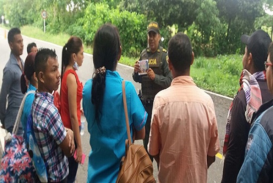 Llevamos a la comunidad un mensaje de Tolerancia, Paz, Amor y Convivencia