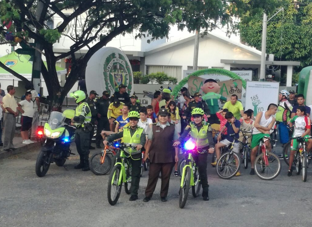 Ciclovía por una navidad inspirados en usted