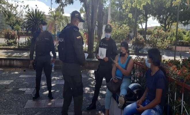 GAULA de la Policía Tolima realiza actividad de impacto en desarrollo de la campaña ‘yo no pago, yo denuncio’