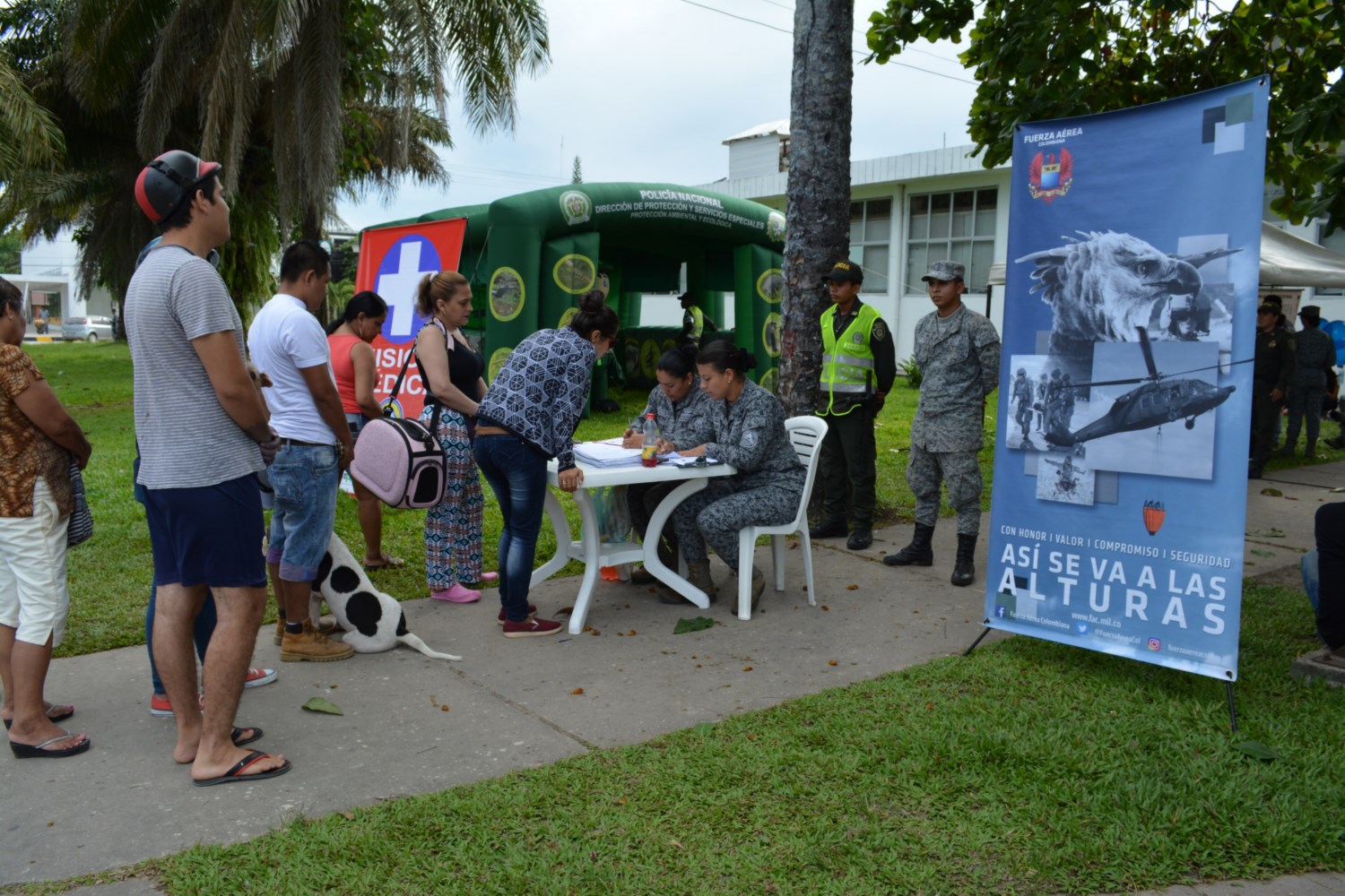  Cerca de 80 mascotas entre felinos y caninos fueron atendidos por los veterinarios cirujanos