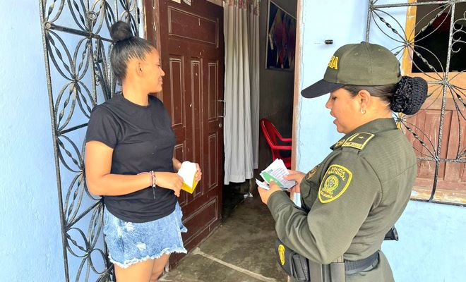 Campaña preventiva mediante puerta a puerta