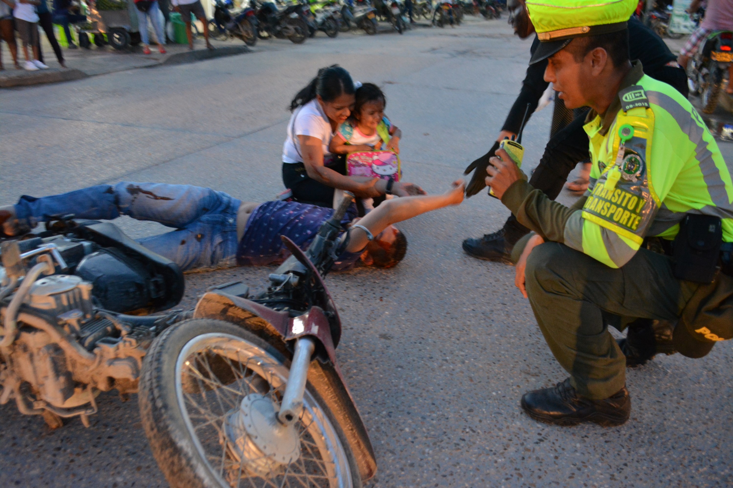 Campaña accidente de transito