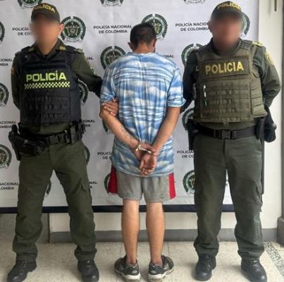 Capturado en villamaría