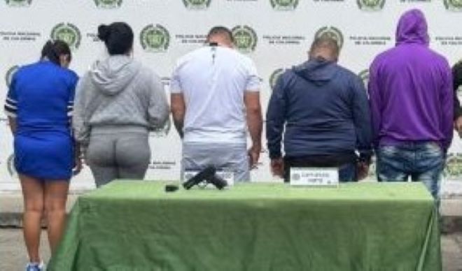 Capturadas cinco personas por hurtos a establecimientos comerciales en Tuluá