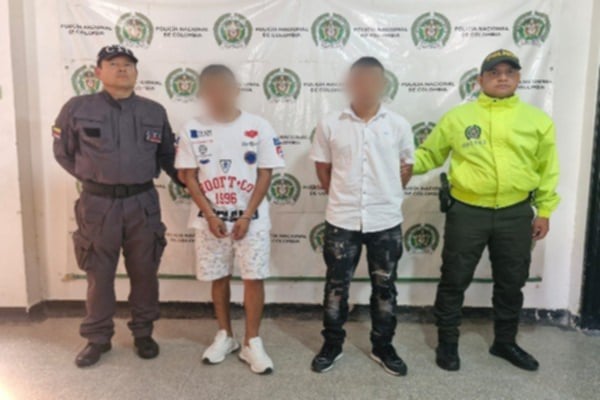 En el Huila, capturados dos presuntos responsables de homicidio en grado de tentativa en Pitalito