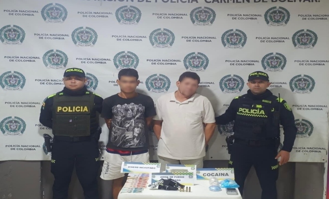 captura en flagrancia de alias “Mono Peca” y alias  “Luis”