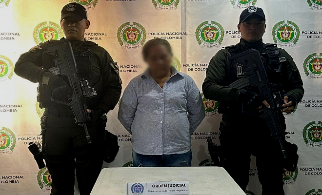 Mujer de 51 años, capturada por requerimiento judial en Fundación-Magdalena
