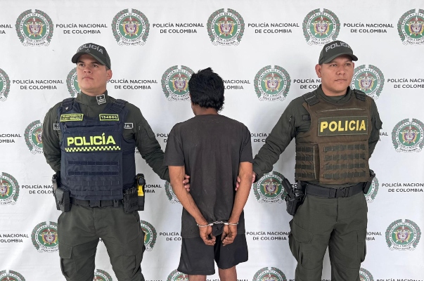 La Policía Nacional en las últimas horas logró la captura por orden judicial de una persona por el delito de fabricación y porte de estupefacientes