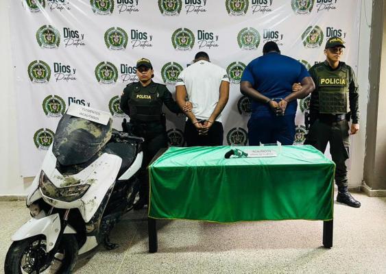 Captura por porte ilegal de armas de fuego