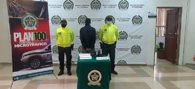 Capturamos a un hombre con estupefacientes