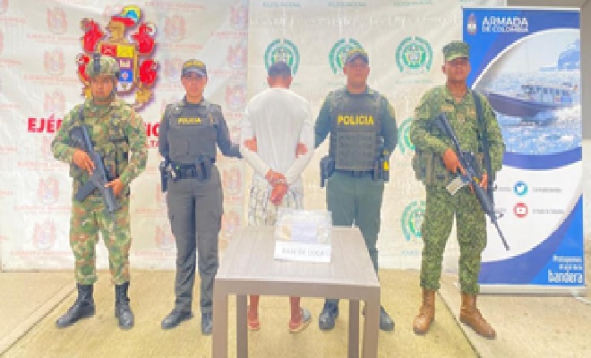 Capturados con estupefacientes 