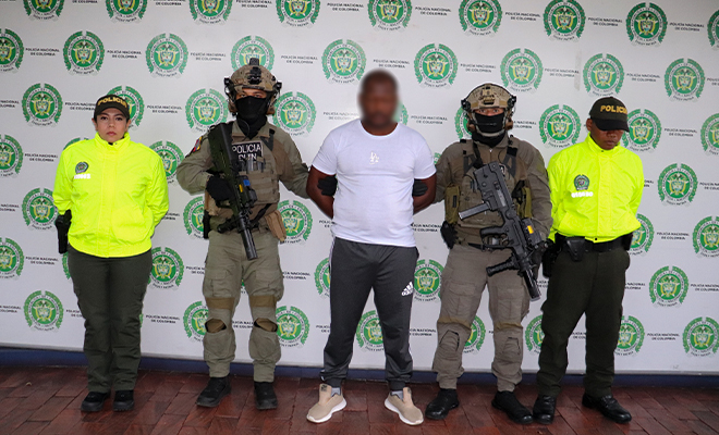 Capturado alias “Caballero”, pieza importante para grupos armados organizados en el sur del país