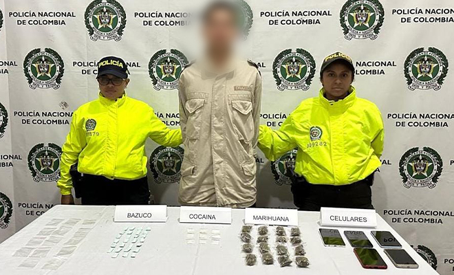 Capturado alias 'La Calva', quien se dedicaba al tráfico de estupefacientes en Támesis