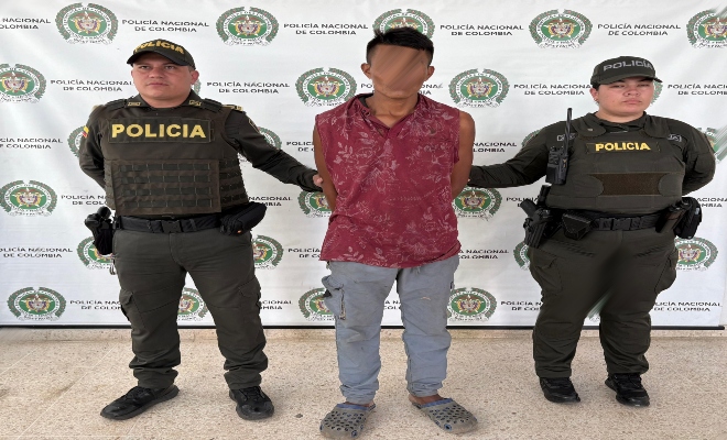 Polic&iacute;a Nacional captura en flagrancia a ciudadano por el delito de violaci&oacute;n de habitaci&oacute;n ajena en In&iacute;rida