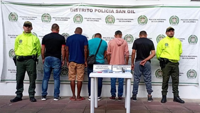 Capturados por hurto