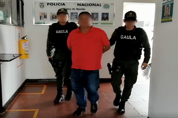 Capturado por extorsión 