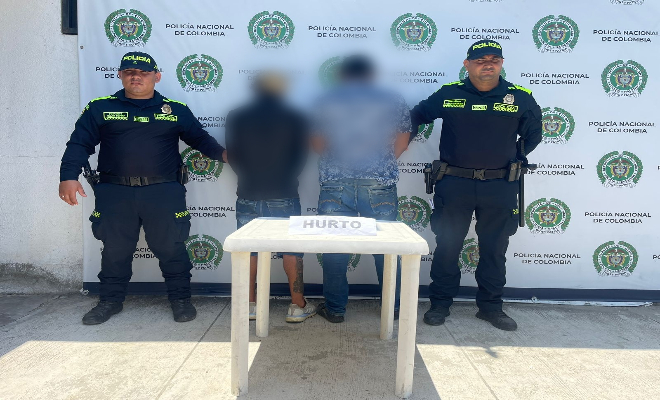 Capturados por hurto a pasajeros 