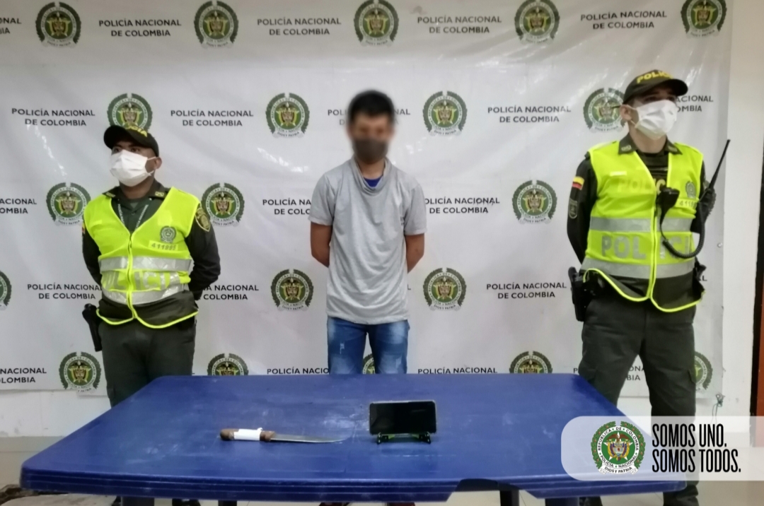 Capturado por el delito de Hurto