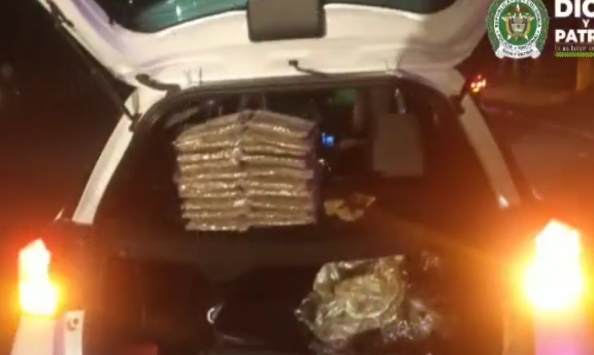  Incautación de 5.000 gramos de marihuana