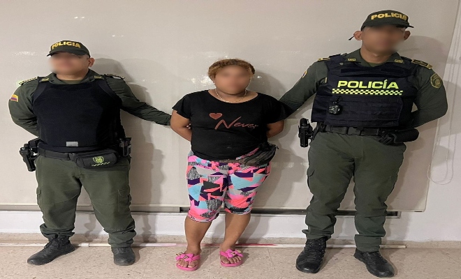 Capturada en Turbana 