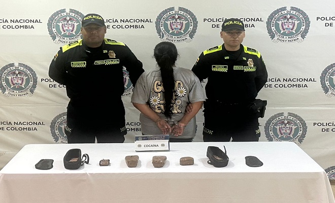 Capturada alias 'Milis' por tráfico de estupefacientes en Armenia