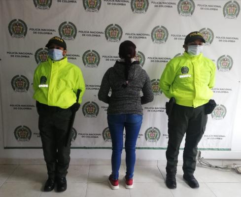 la mujer de 40 años fue capturada por tráfico de estupefacientes