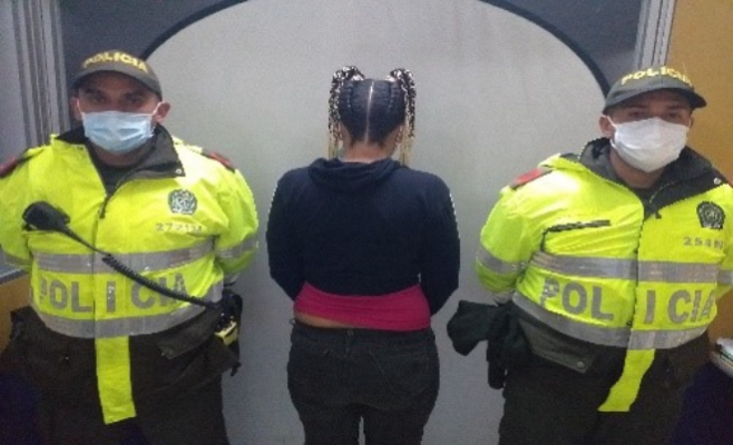 Capturamos ciudadana extranjera 