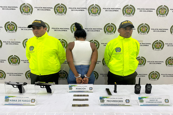 En Riosucio, capturada presunta integrante de un grupo delincuencial