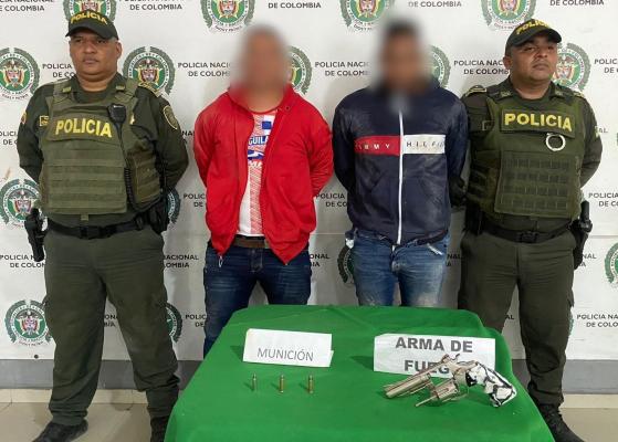 La captura se llevó a cabo en el barrio Santuario de Barranquilla.