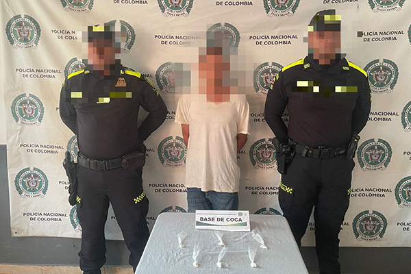 El estupefaciente incautado fue sacado de las calles y lejos de los jóvenes estudiantes de El Carmen de Bolívar, Mompox y Magangué. 