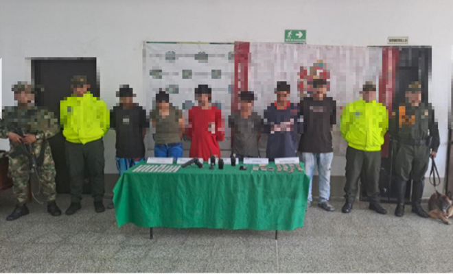 Golpe al tráfico local de estupefacientes en Puerto Berrio 