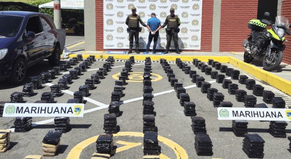 capturado con estupefacientes