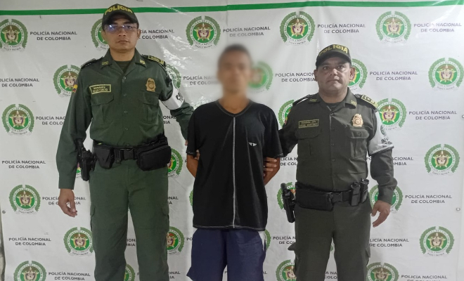 Capturan a una persona por el delito de acto sexual violento en el Retén, Magdalena